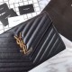 Replica YSL Saint Laurent Granulato Matelasse Chain Portafoglio Nero Replica YSL Saint Laurent Granulato Matelasse Chain Portafoglio Nero