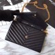 Replica YSL Saint Laurent Granulato Matelasse Chain Portafoglio Nero Replica YSL Saint Laurent Granulato Matelasse Chain Portafoglio Nero