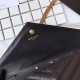 Replica YSL Saint Laurent Granulato Matelasse Chain Portafoglio Nero Replica YSL Saint Laurent Granulato Matelasse Chain Portafoglio Nero