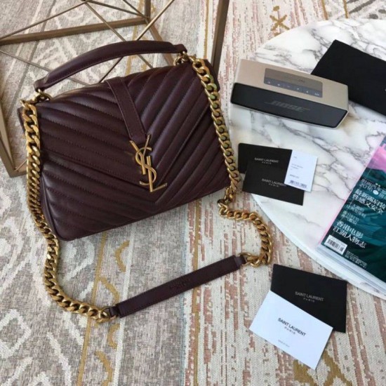 Replica YSL Saint Laurent Medium College Monogram Borse a Tracolla Granulato Matelasse Chiaretto Replica YSL Saint Laurent Medium College Monogram Borse a Tracolla Granulato Matelasse Chiaretto