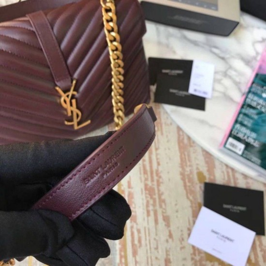 Replica YSL Saint Laurent Medium College Monogram Borse a Tracolla Granulato Matelasse Chiaretto Replica YSL Saint Laurent Medium College Monogram Borse a Tracolla Granulato Matelasse Chiaretto