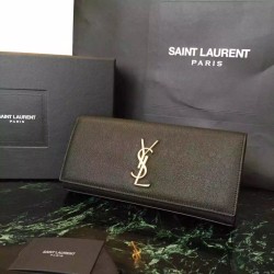 Saint Laurent classico nero grano Monogramme Pochette Saint Laurent classico nero grano Monogramme Pochette