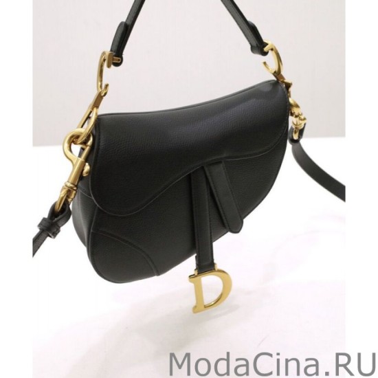 Replica Mini borsa da sella Christian Dior con cinturino nero Replica Mini borsa da sella Christian Dior con cinturino nero