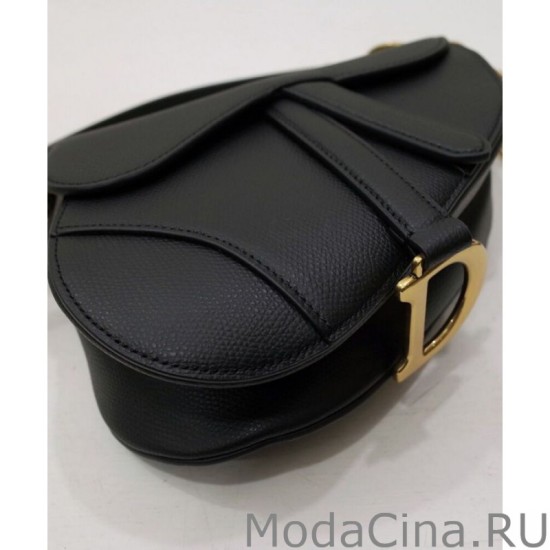 Replica Mini borsa da sella Christian Dior con cinturino nero Replica Mini borsa da sella Christian Dior con cinturino nero