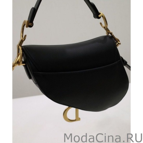 Replica Mini borsa da sella Christian Dior con cinturino nero Replica Mini borsa da sella Christian Dior con cinturino nero