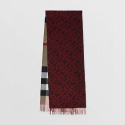 Scialle in lana cashmere double face Burberry 30 x 180