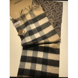 Scialle in lana cashmere double face Burberry 30 x 180