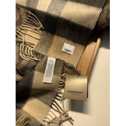Scialle in lana cashmere double face Burberry 30 x 180