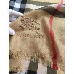 Scialle in cashmere lurex bling Burberry 90 x 200