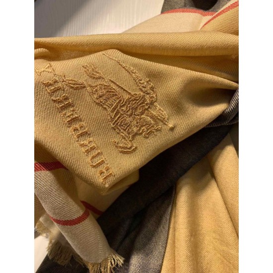 Replica Scialle in cashmere lurex bling Burberry 90 x 200