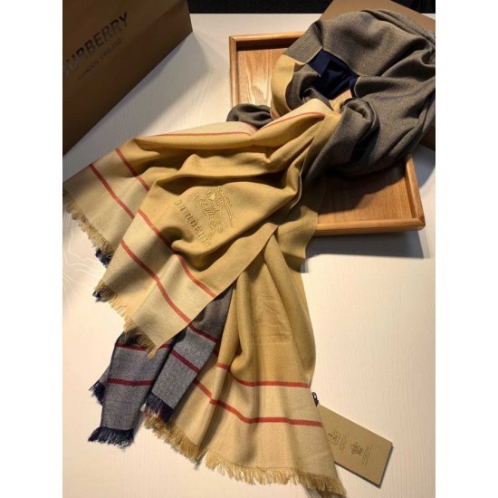 Replica Scialle in cashmere lurex bling Burberry 90 x 200