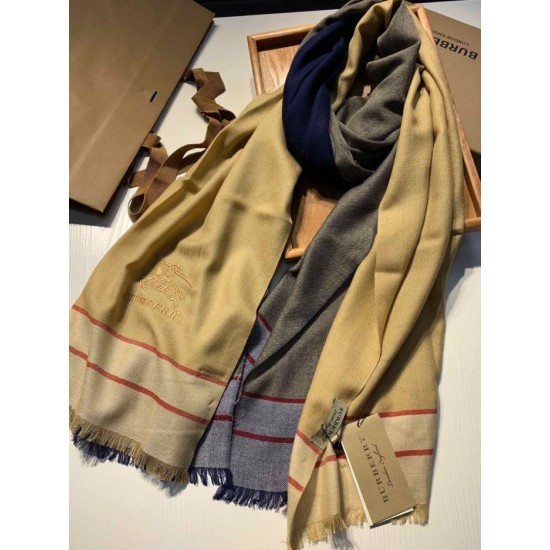 Replica Scialle in cashmere lurex bling Burberry 90 x 200