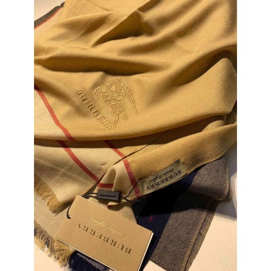 Replica Scialle in cashmere lurex bling Burberry 90 x 200