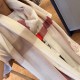 Replica Sciarpa Burberry classica in cashmere con motivo tartan e ricamo cavallo 100 x 200