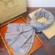 Replica Sciarpa Burberry in filato lurex color block in cashmere con motivo tartan 90 x 200