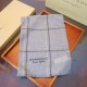 Replica Sciarpa Burberry in filato lurex color block in cashmere con motivo tartan 90 x 200