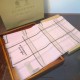Replica Sciarpa Burberry in filato lurex color block in cashmere con motivo tartan 90 x 200