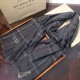 Replica Scialle in cashmere con motivo tartan in filo di lurex Burberry 90 x 200