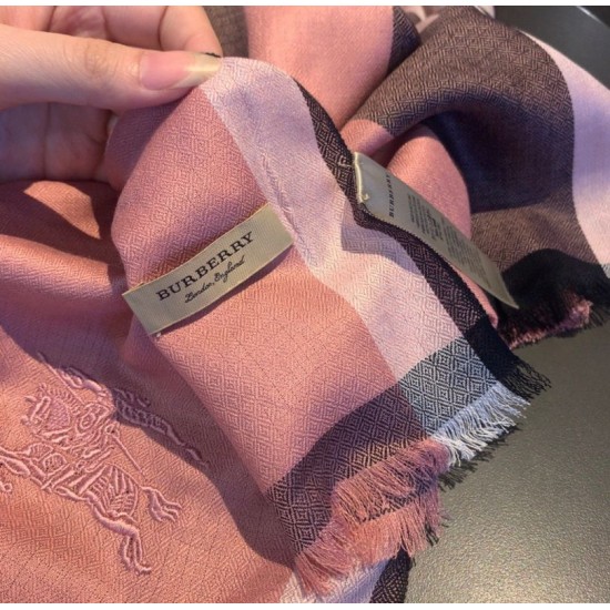 Replica Sciarpa Burberry in cashmere con motivo rombi classico check 70 x 200