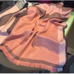Sciarpa Burberry in cashmere con motivo rombi classico check 70 x 200