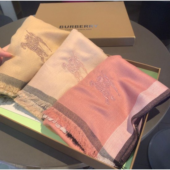 Replica Sciarpa Burberry in cashmere con motivo rombi classico check 70 x 200