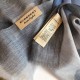 Replica Sciarpa Burberry classica in cashmere con motivo tartan e ricamo cavallo 100 x 200