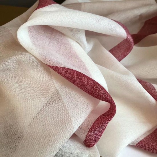 Replica Sciarpa Burberry classica in cashmere con motivo tartan e ricamo cavallo 100 x 200