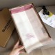 Replica Sciarpa Burberry classica in cashmere con motivo tartan e ricamo cavallo 100 x 200