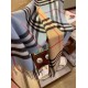 Replica Burberry Scialle in cashmere con motivo check classico 30 x 250