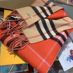 Scialle Burberry Cashmere Classic check 30 x 250