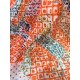 Replica Sciarpa in cashmere con cavallo Hermes Pop Style 110 x 200 arancione