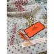 Replica Sciarpa in cashmere con cavallo Hermes Pop Style 110 x 200 grigia