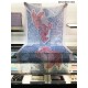 Replica Sciarpa Hermes City of Horses in cashmere 110 x 200 rosa