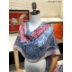 Replica Sciarpa Hermes City of Horses in cashmere 110 x 200 rosa
