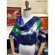 Replica Hermes Carriage Solitaire Cashmere Scialle 110 x 200 Blu