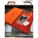 Replica Hermes Carriage Solitaire Cashmere Scialle 110 x 200 Arancione