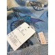 Replica Hermes Carriage Solitaire Cashmere Scialle 110 x 200 Sky Blue