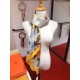 Replica Hermes Leap over Cavalcado Silk Square Foulard 90cm Giallo