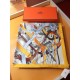 Replica Hermes Leap over Cavalcado Silk Square Foulard 90cm Giallo
